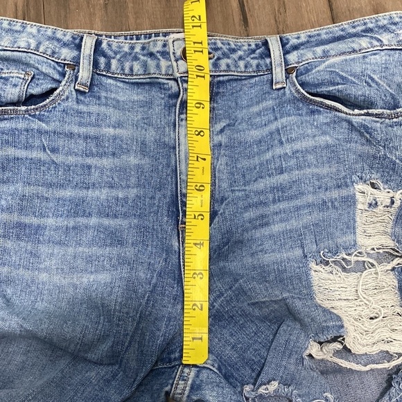 Paige Noella destroyed cropped jeans in jayleene wash - Picture 8 of 10